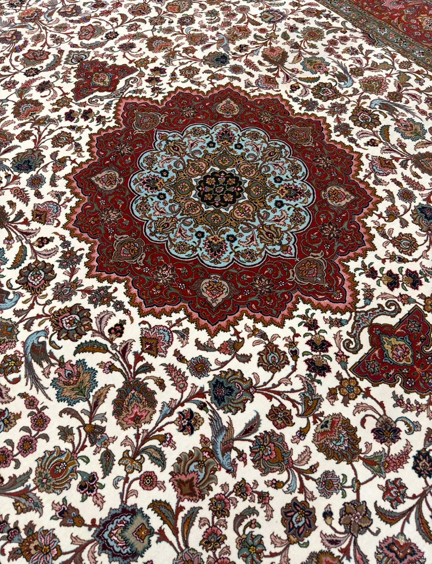 Vintage Fine Persian Tabriz