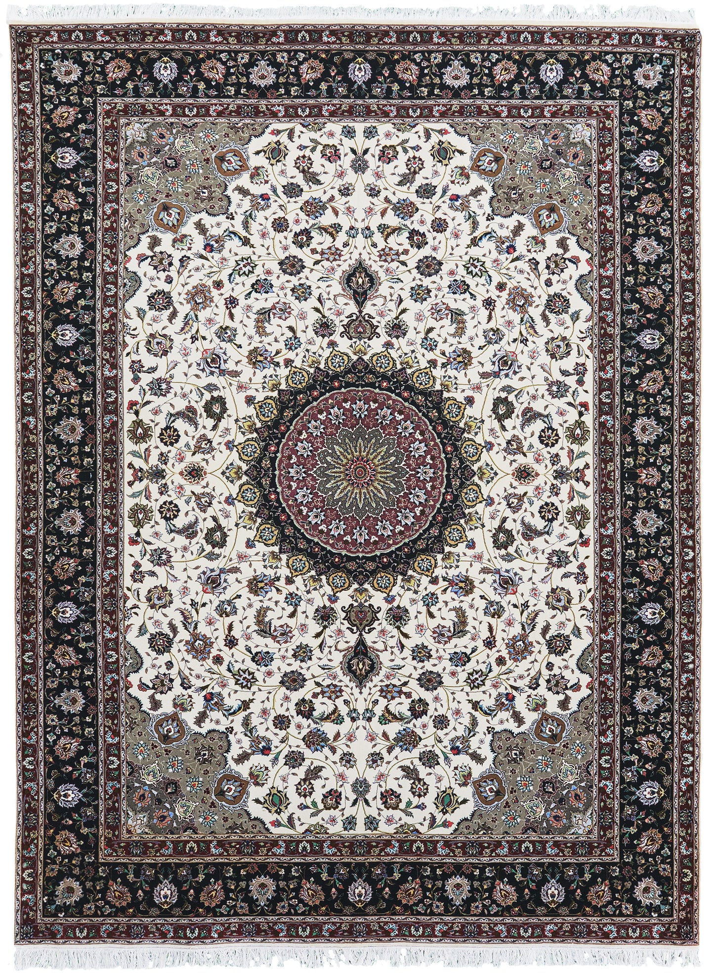 Vintage Fine Persian Tabriz