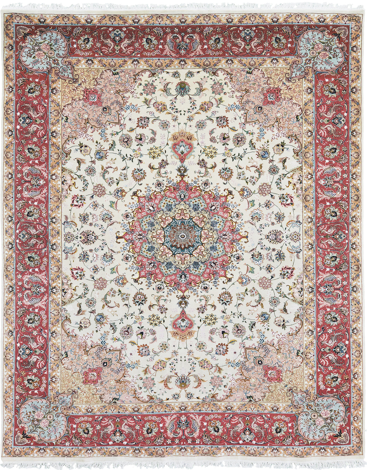 Vintage Fine Persian Tabriz