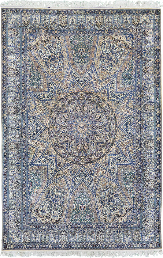 Vintage Fine Persian Nain Habibian