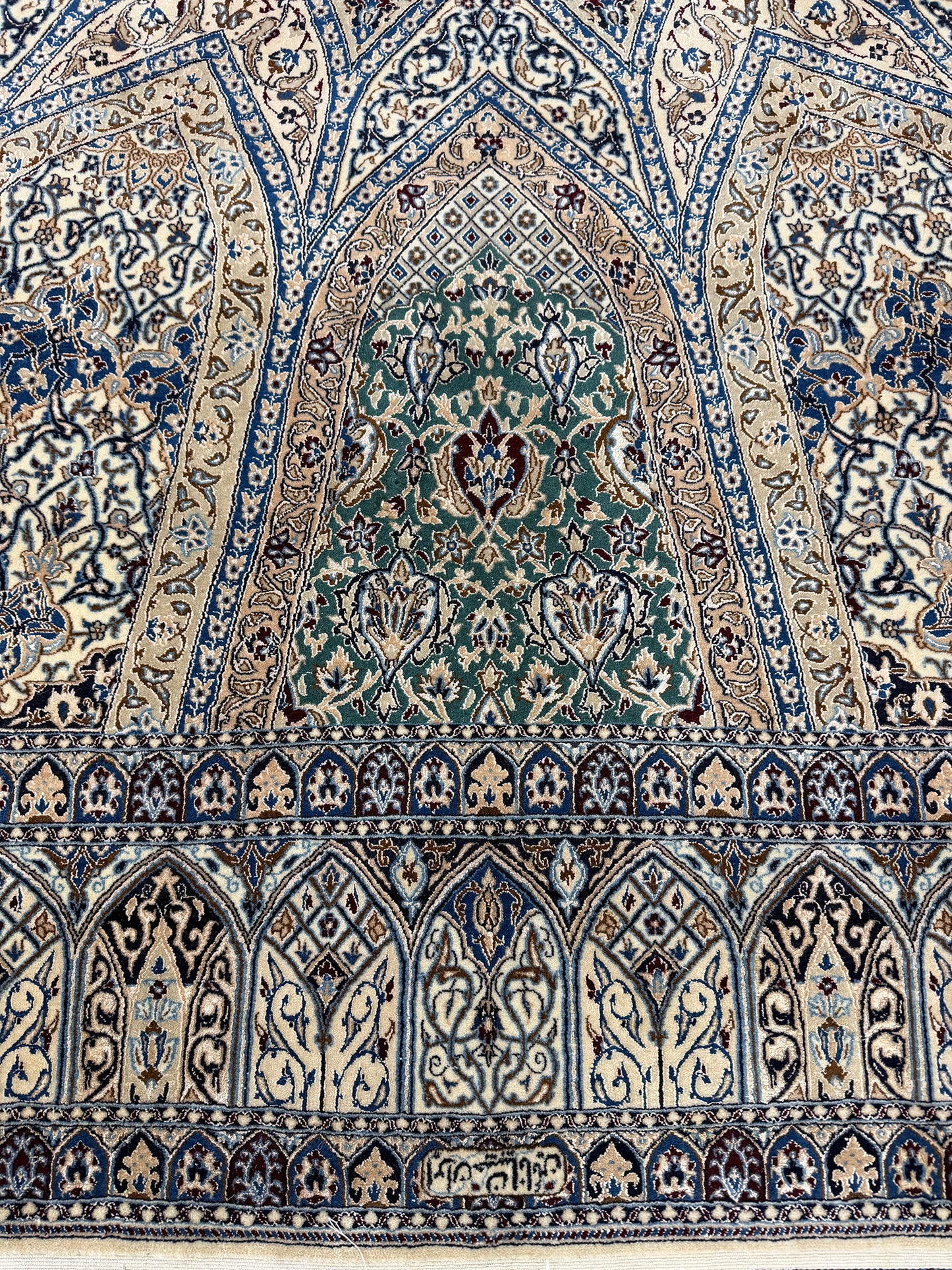 Vintage Fine Persian Nain Habibian