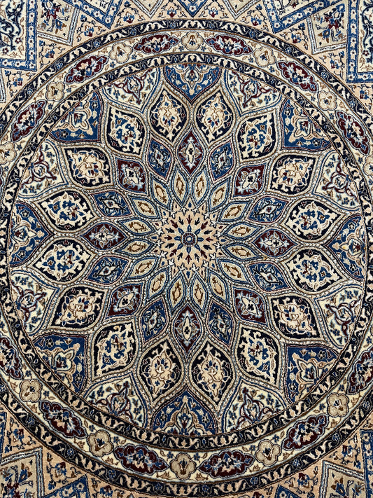 Vintage Fine Persian Nain Habibian