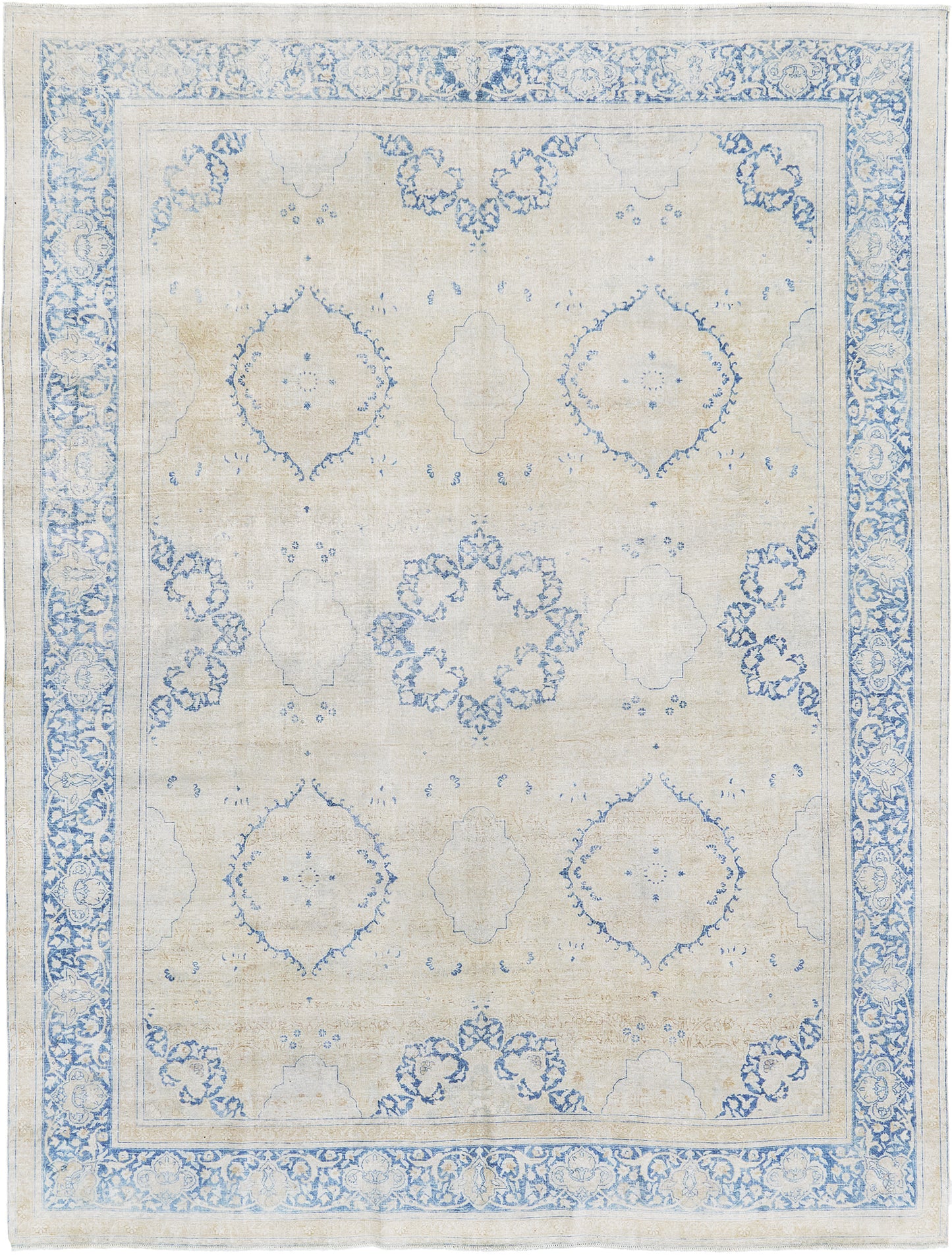 Antique Persian Tabriz - one-of-a-kind handmade area rug [#33]