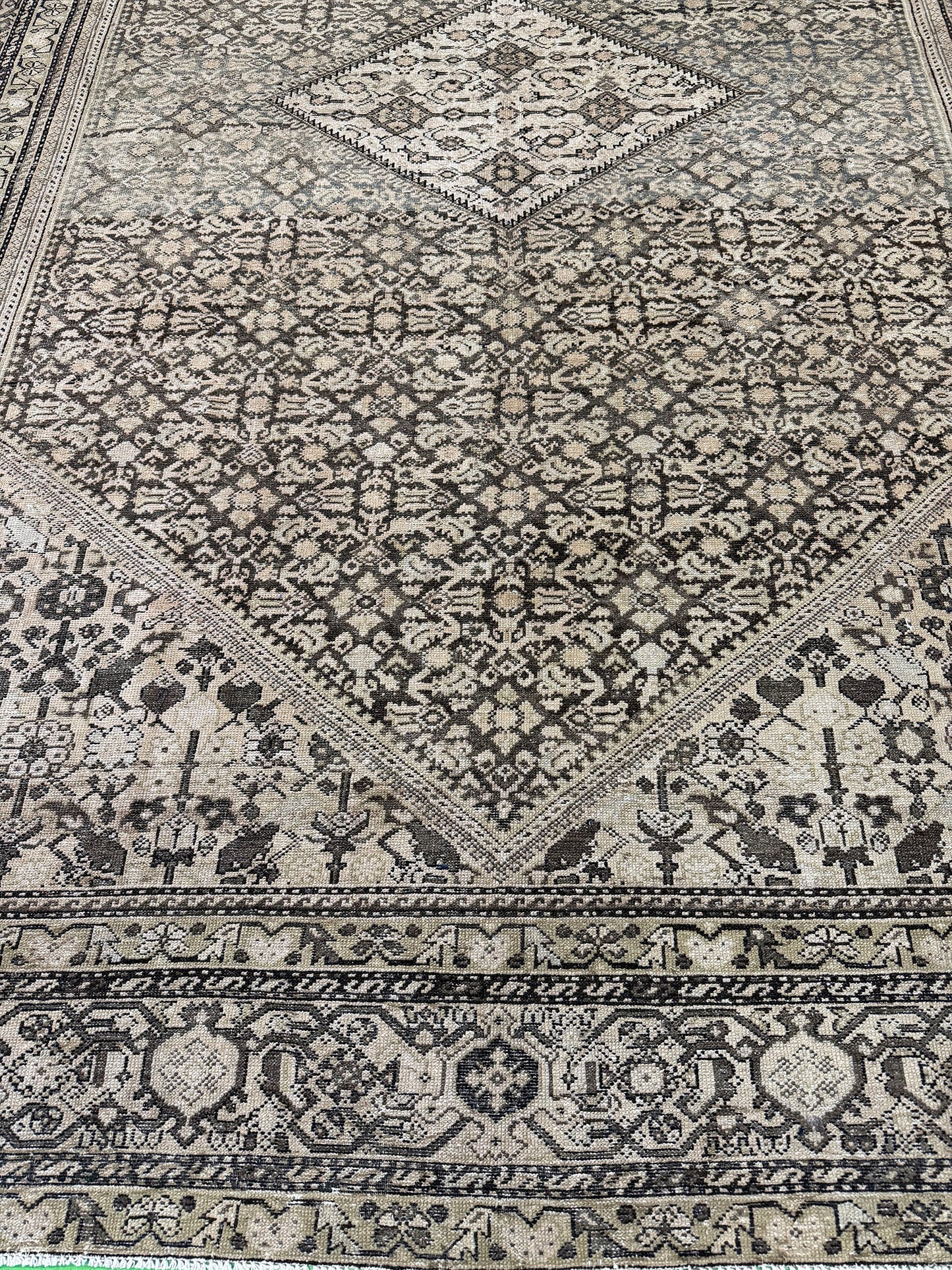 Antique Persian Malayer - styled in room setting [#21]