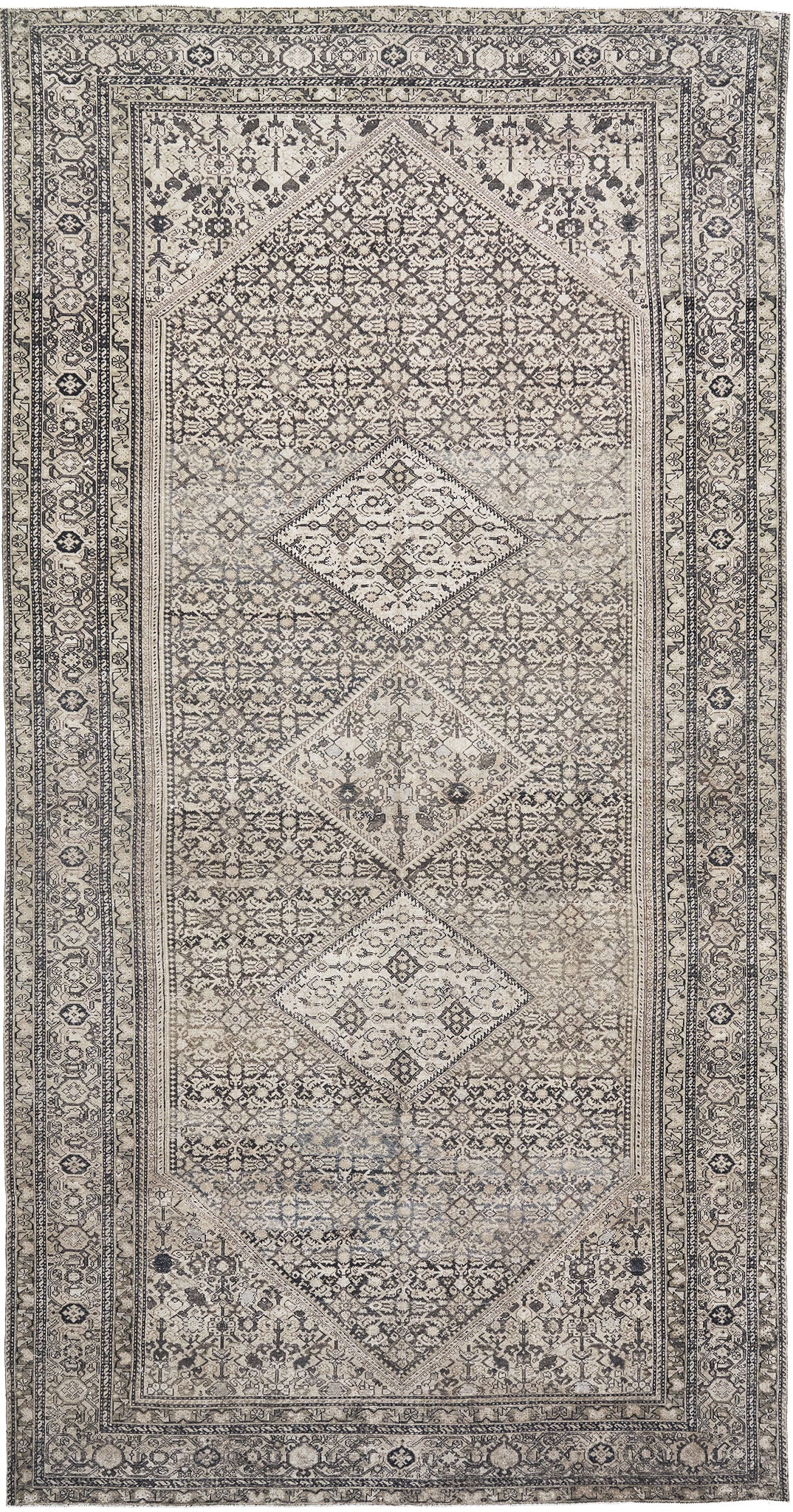 Antique Persian Malayer - one-of-a-kind handmade area rug [#21]