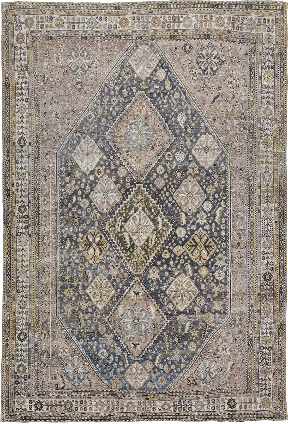 Antique Persian Shiraz - one-of-a-kind handmade area rug