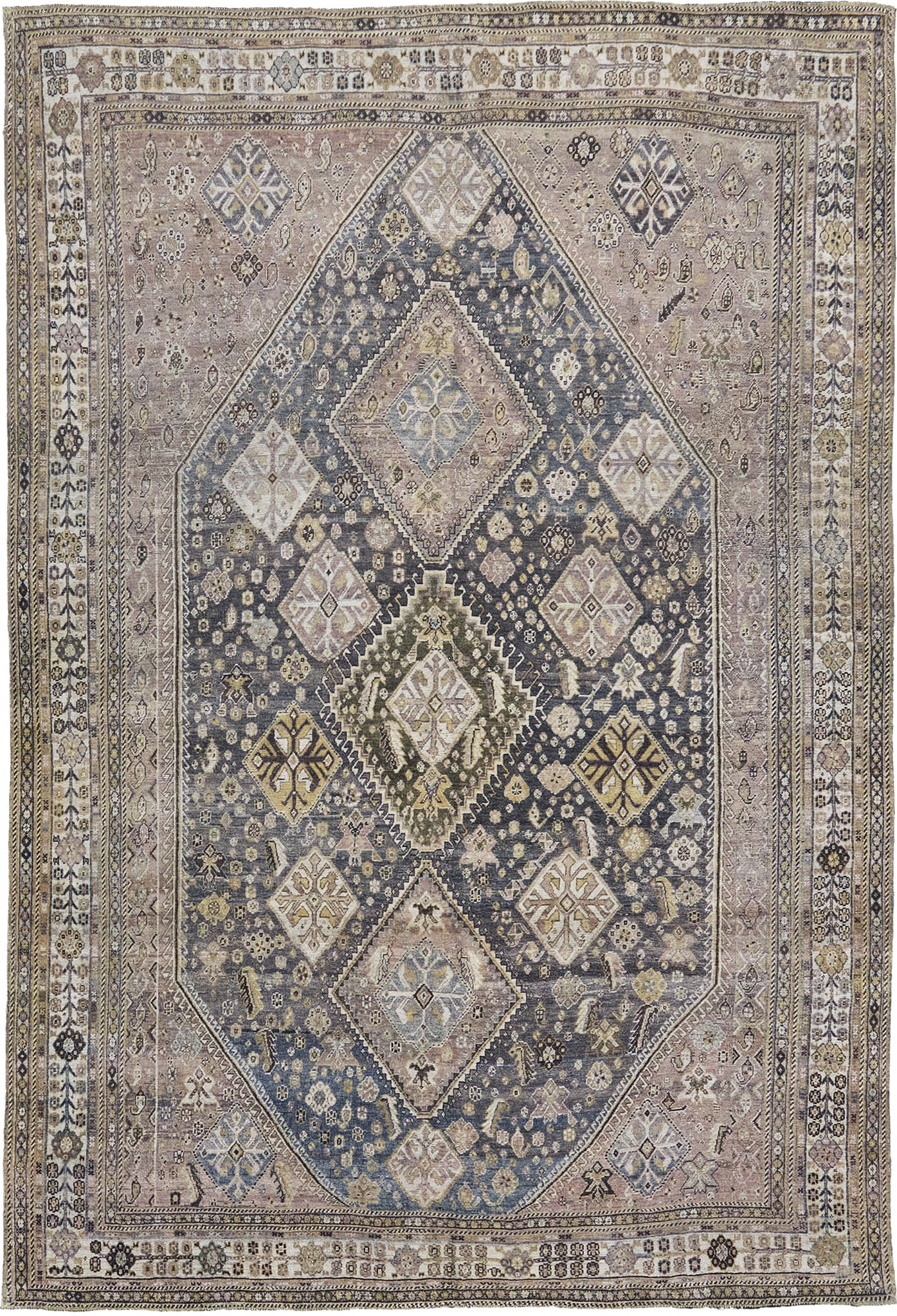 Antique Persian Shiraz - one-of-a-kind handmade area rug