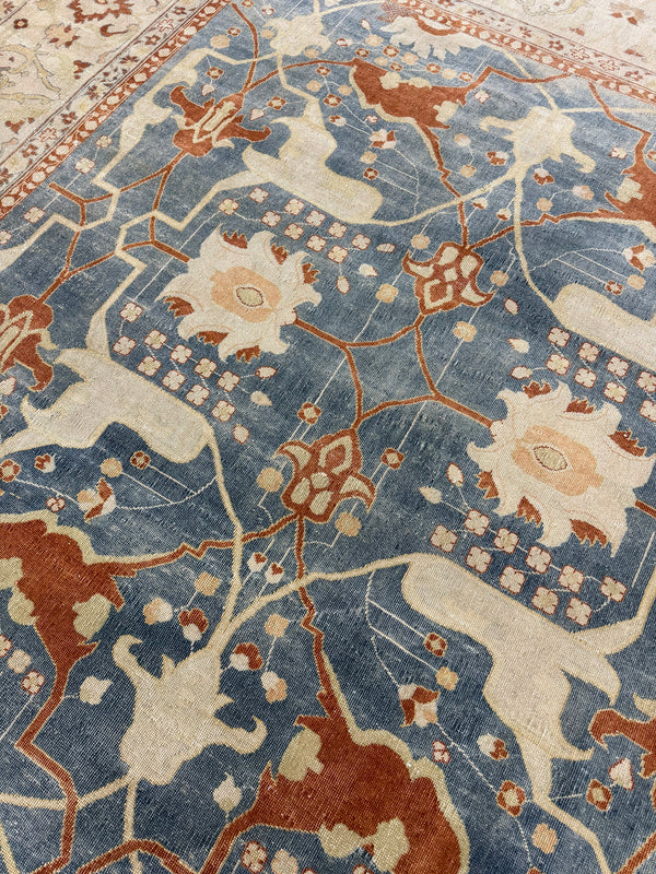 Antique Persian Mahal - styled in room setting [#13]