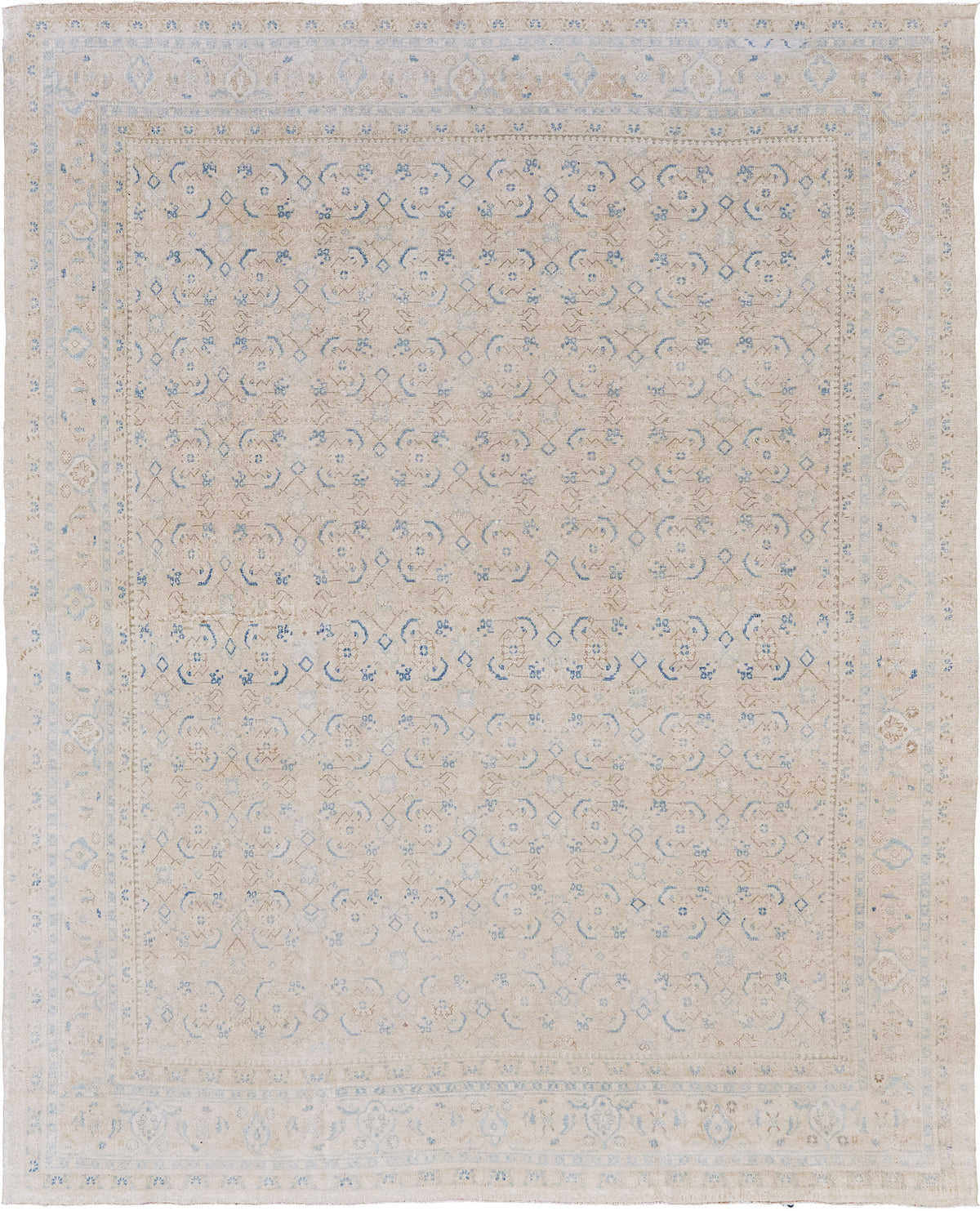 Antique Persian Mahal - one-of-a-kind handmade area rug [#14]