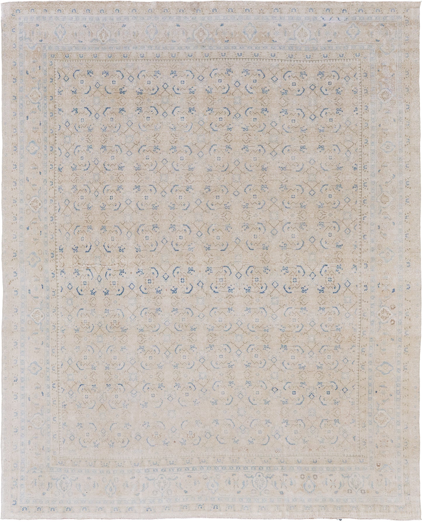 Antique Persian Mahal - one-of-a-kind handmade area rug [#14]