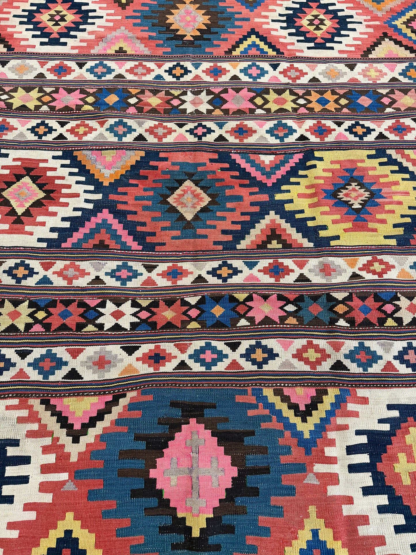 Antique Caucasian Kilim