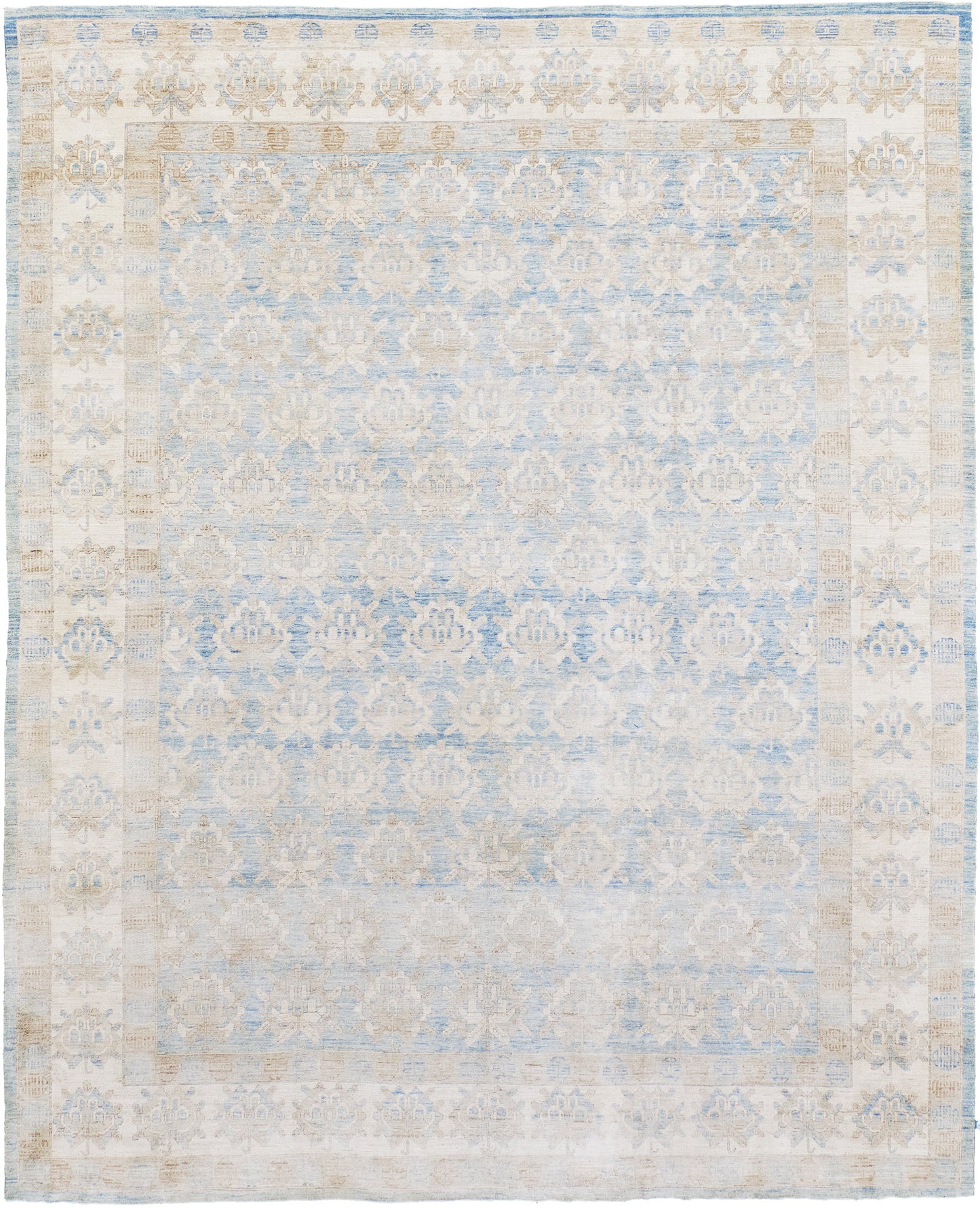 Vintage Style Safira Collection Oushak Design Rug