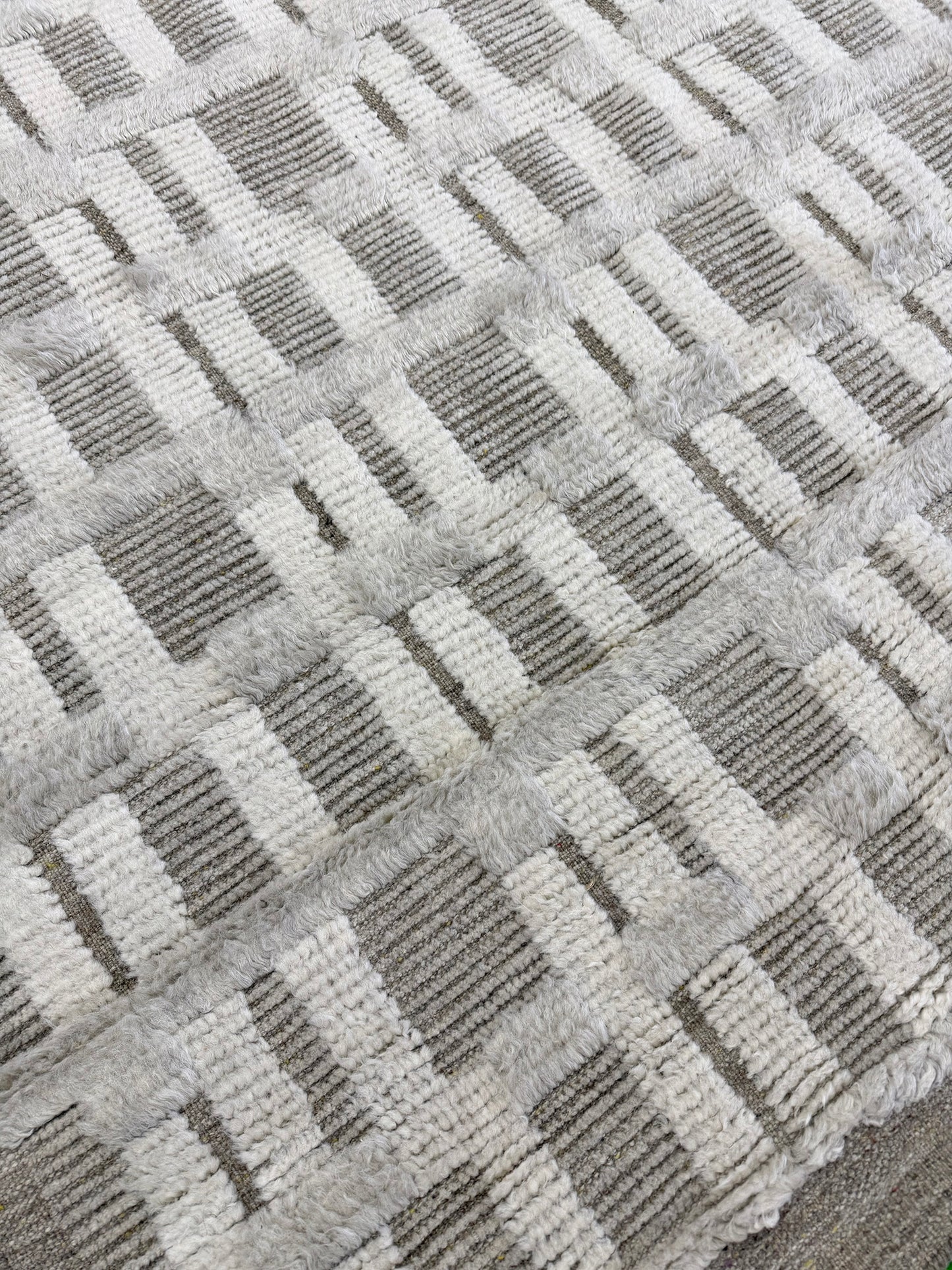 Bittern, Sandpiper Collection, Ivory Taupe - overhead flat lay view [#9]
