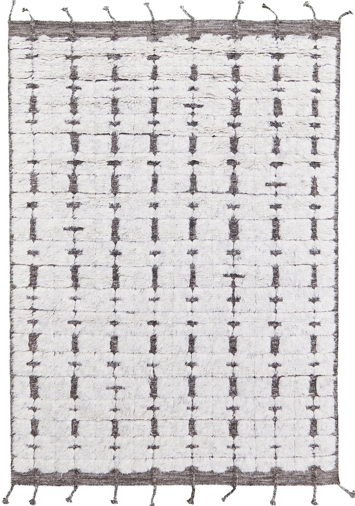 Ibis, Sandpiper Collection, Silver - one-of-a-kind handmade area rug [#9]
