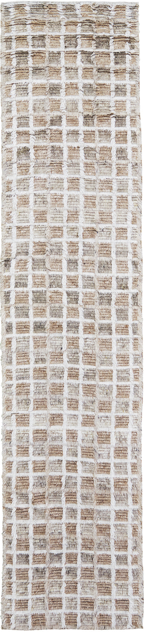 Miha, Sahara Collection, Ivory Clay - one-of-a-kind handmade area rug [#2]