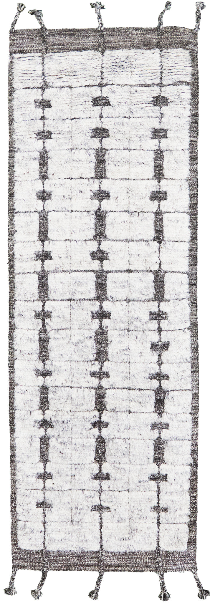 Ibis, Sandpiper Collection, Silver - one-of-a-kind handmade area rug [#1]