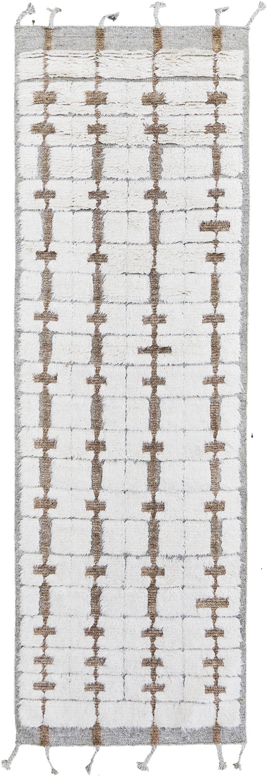 Ibis, Sandpiper Collection, Ivory Clay - one-of-a-kind handmade area rug [#3]