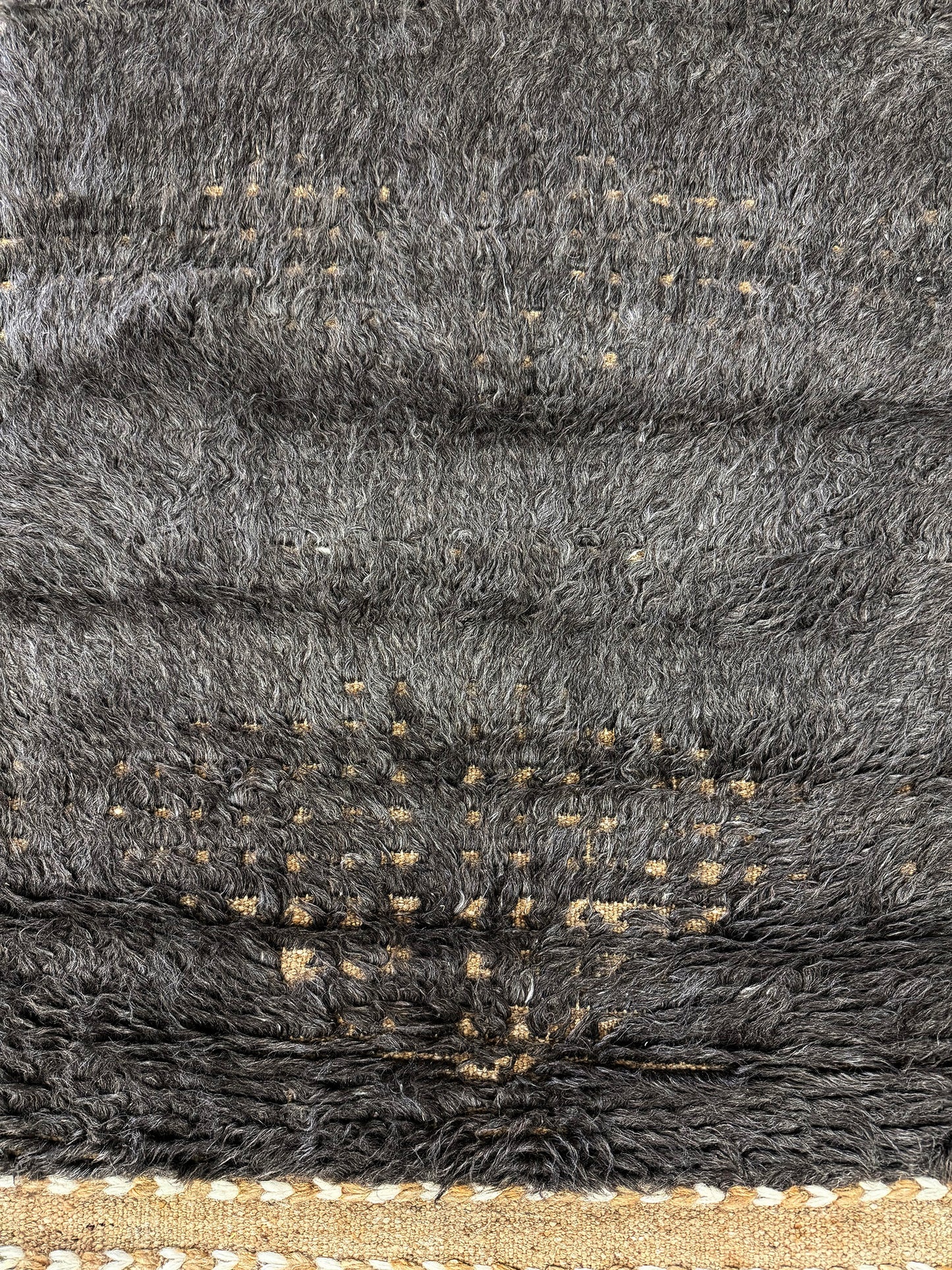 Spoonbill, Sandpiper Collection, Warm Black - overhead flat lay view [#2]