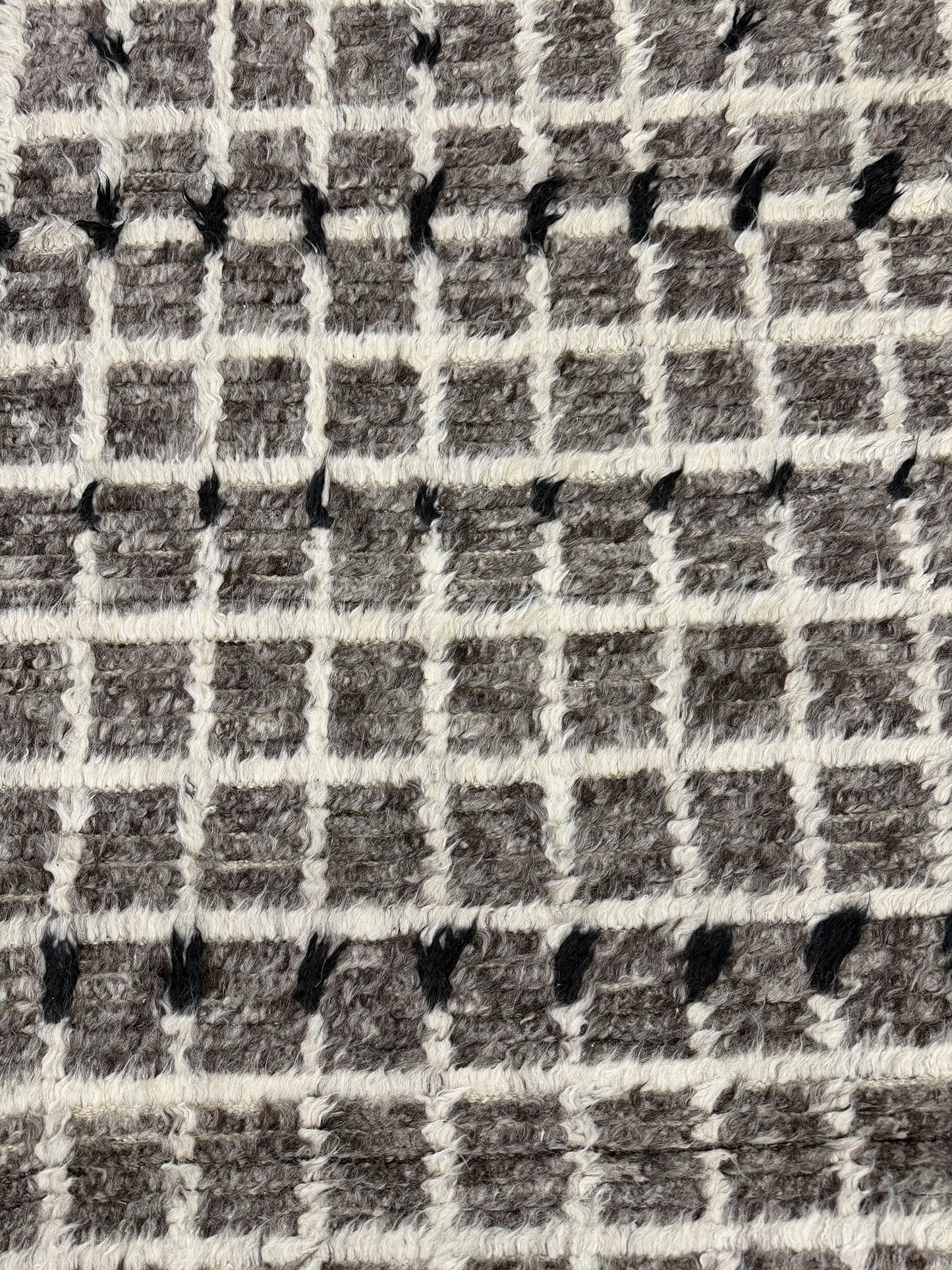 Amihan, Sahara Collection, Carbon - close-up of weave texture and pile [#5]