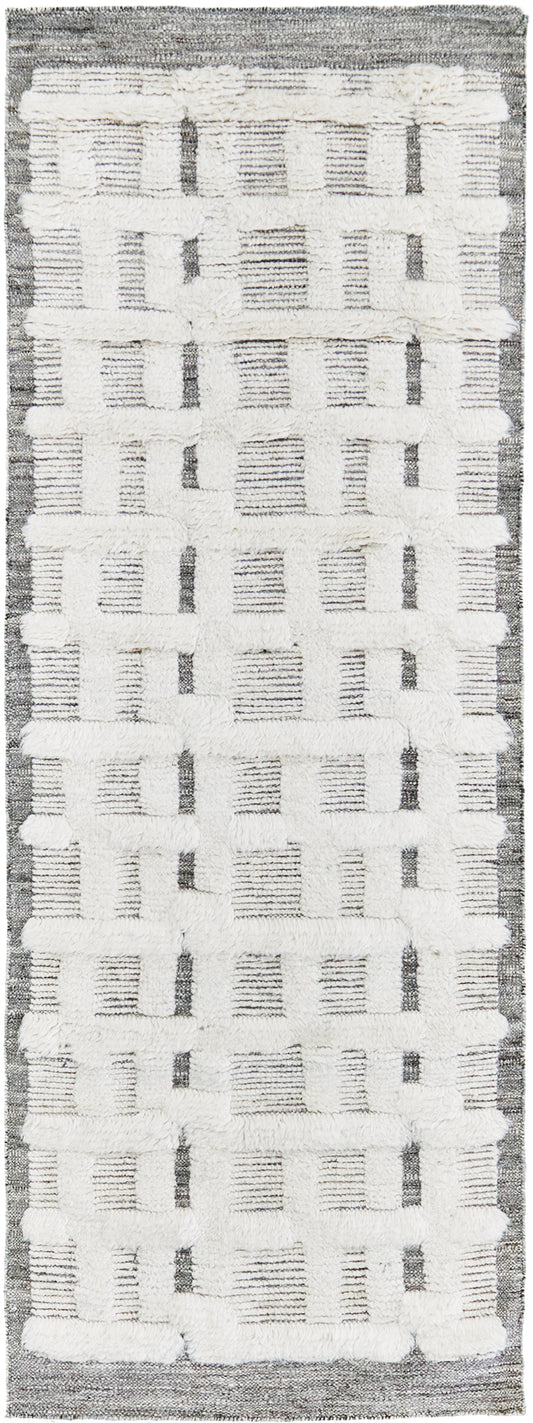 Bittern, Sandpiper Collection, Ivory Silver - one-of-a-kind handmade area rug [#2]