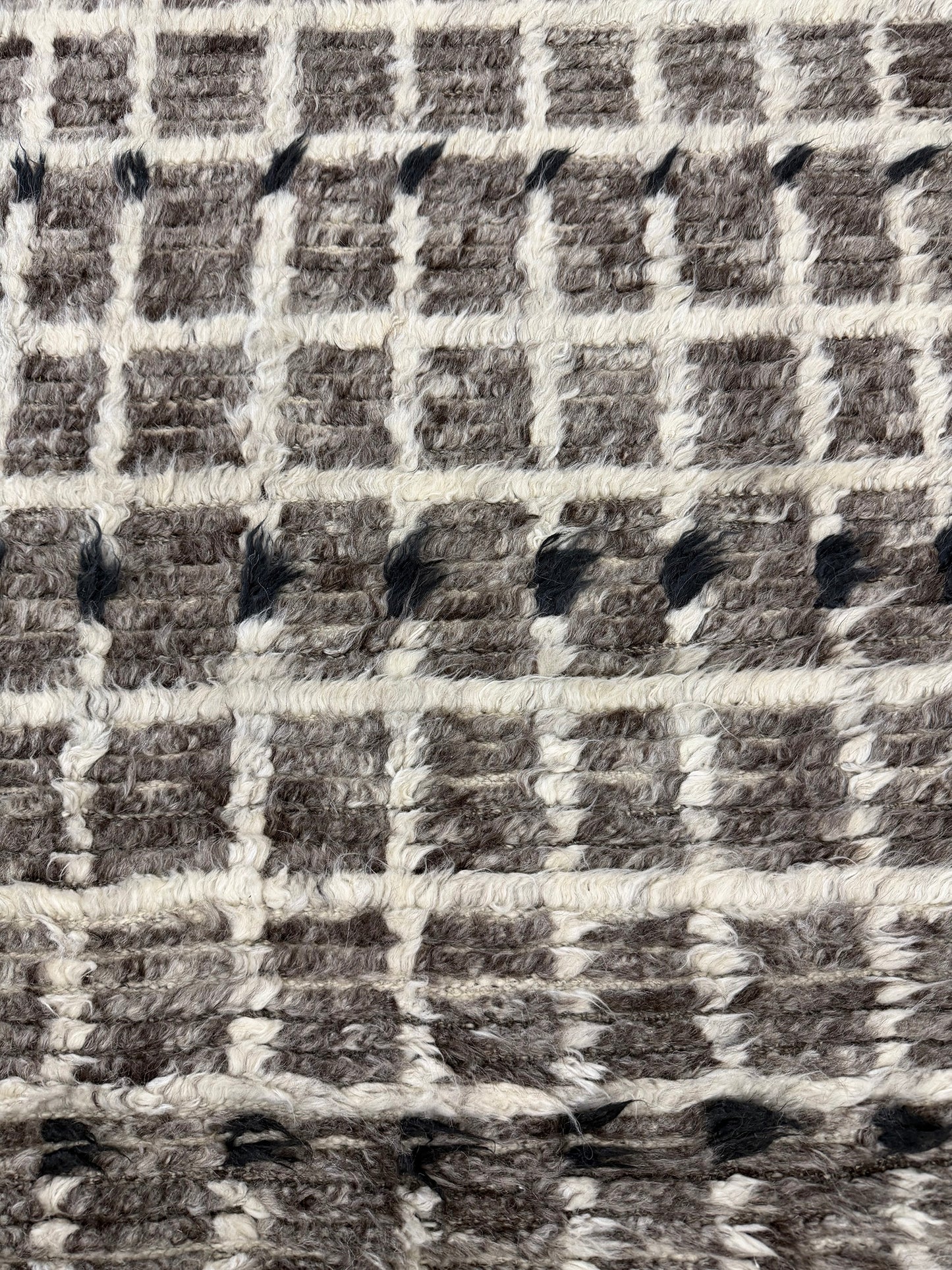 Amihan, Sahara Collection, Carbon - close-up of weave texture and pile [#7]
