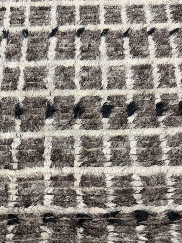 Amihan, Sahara Collection, Carbon - close-up of weave texture and pile [#7]