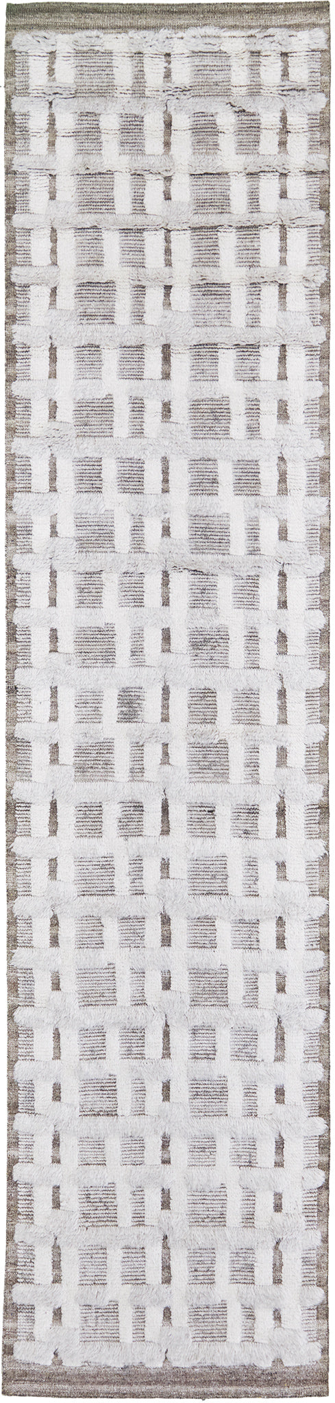 Bittern, Sandpiper Collection, Ivory Taupe - one-of-a-kind handmade area rug [#5]