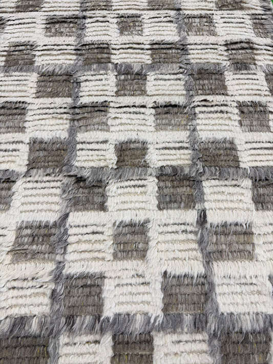 Miha, Sahara Collection, Ivory Stone Gray - overhead flat lay view [#1]