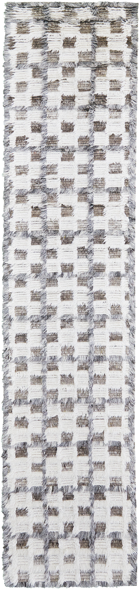 Miha, Sahara Collection, Ivory Stone Gray - one-of-a-kind handmade area rug [#2]
