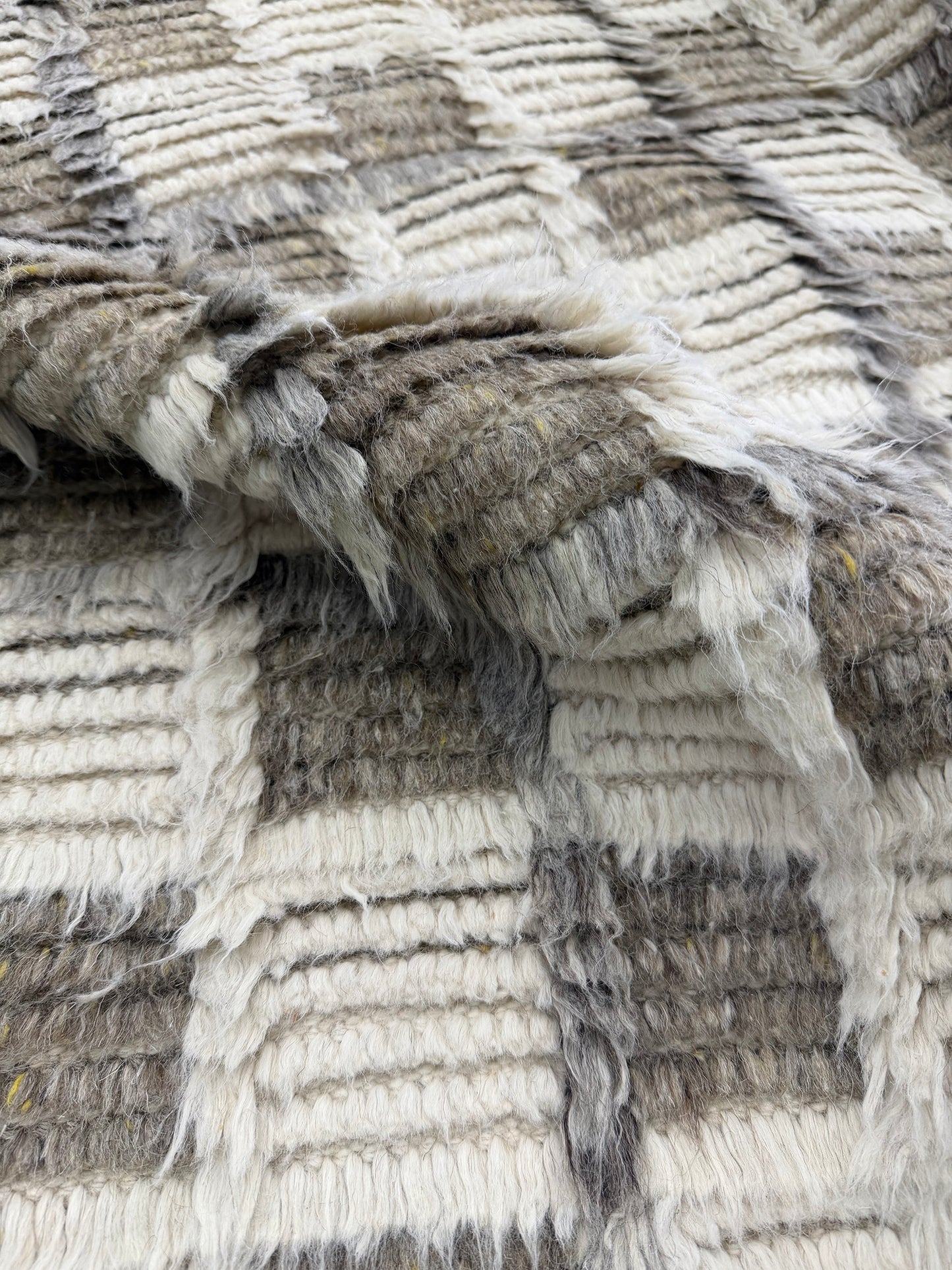 Miha, Sahara Collection, Ivory Stone Gray - overhead flat lay view [#3]