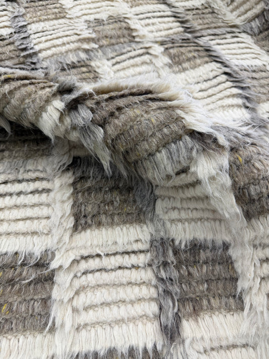 Miha, Sahara Collection, Ivory Stone Gray - overhead flat lay view [#3]