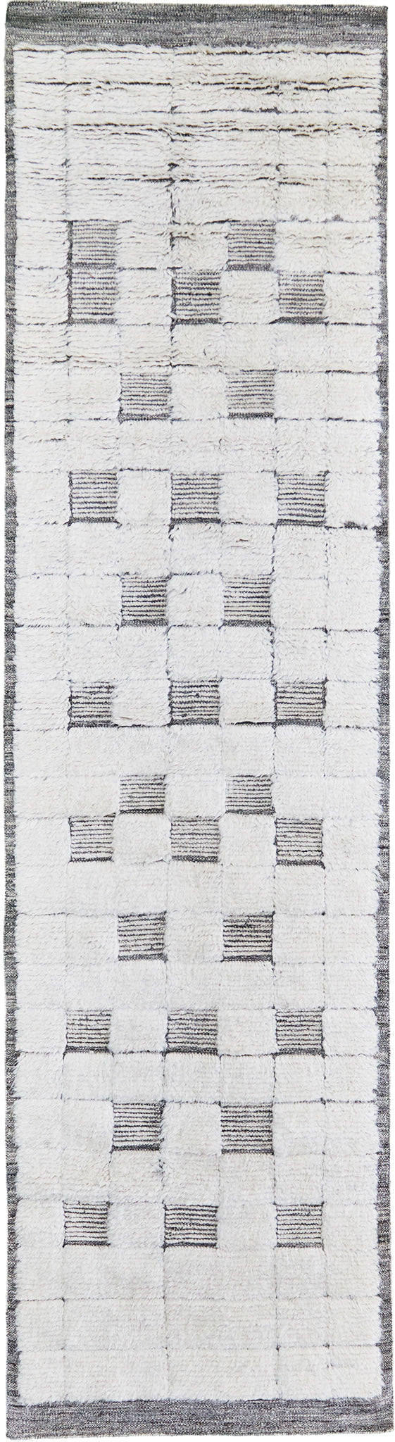 Heron, Sandpiper Collection, Ivory Silver - one-of-a-kind handmade area rug [#1]