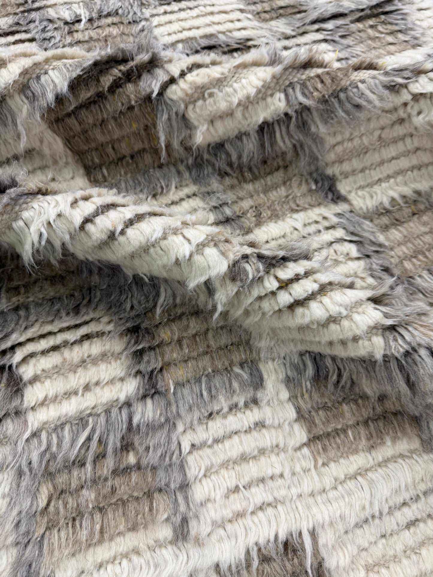 Miha, Sahara Collection, Ivory Stone Gray - overhead flat lay view [#4]
