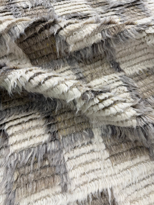 Miha, Sahara Collection, Ivory Stone Gray - overhead flat lay view [#4]
