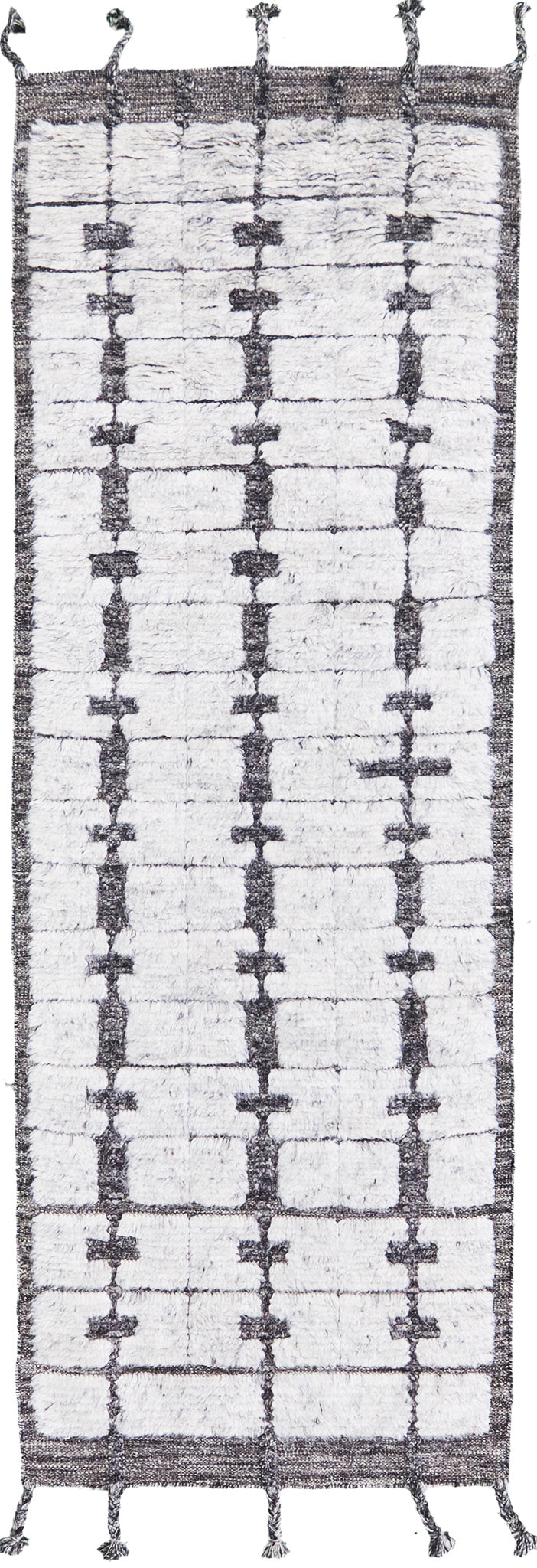 Ibis, Sandpiper Collection, Silver - one-of-a-kind handmade area rug [#3]