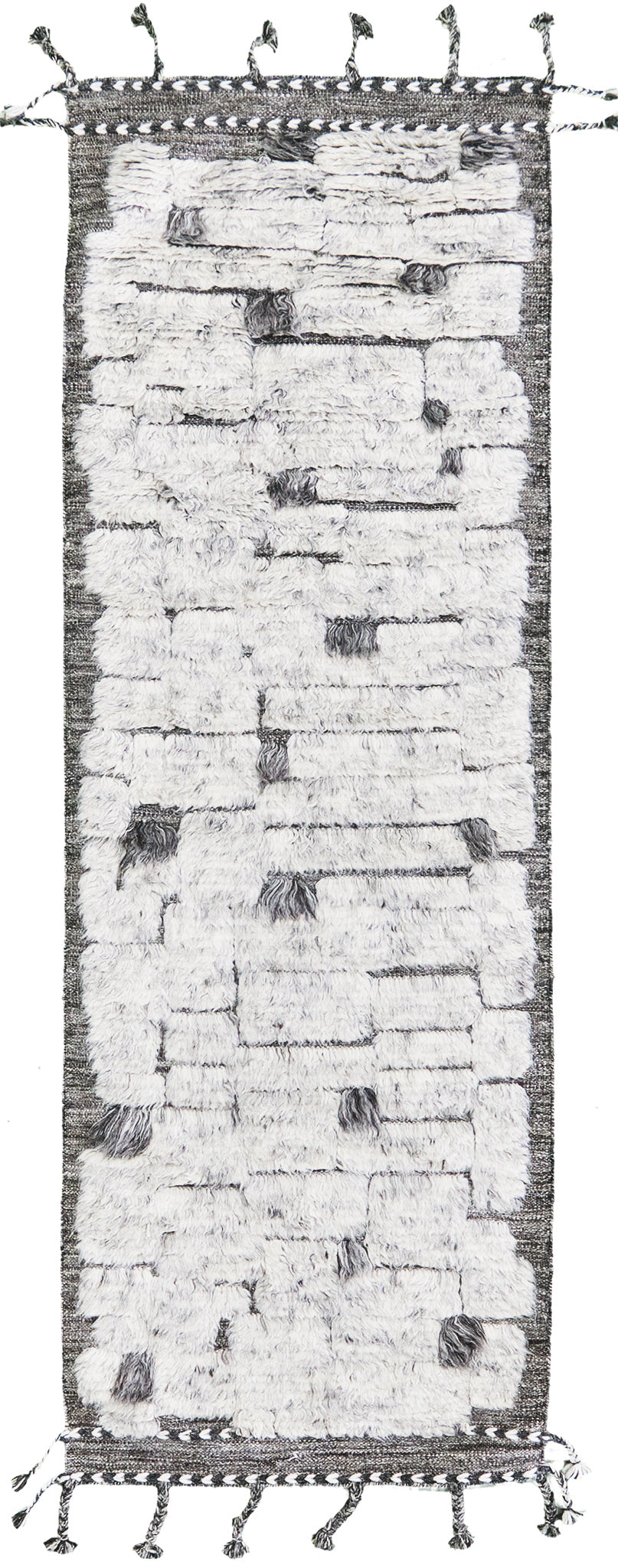 Avocet, Sandpiper Collection, Silver - one-of-a-kind handmade area rug [#1]