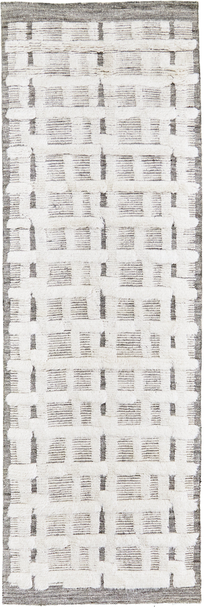 Bittern, Sandpiper Collection, Ivory Silver - one-of-a-kind handmade area rug [#3]
