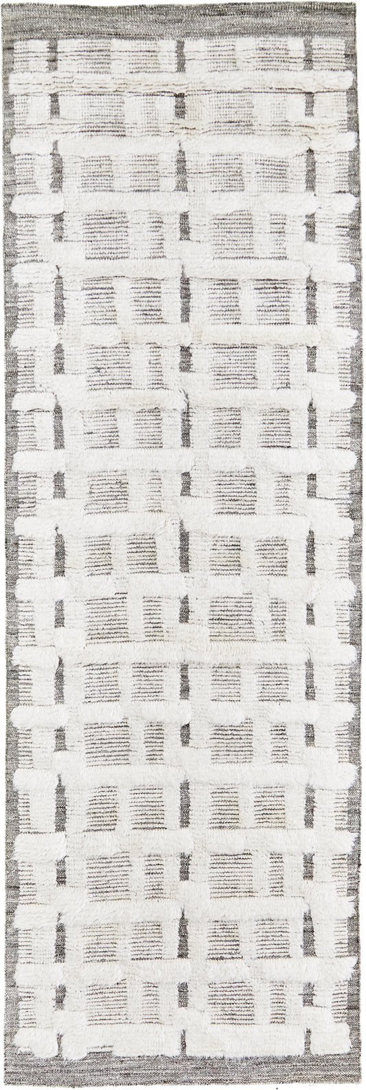 Bittern, Sandpiper Collection, Ivory Silver - one-of-a-kind handmade area rug [#3]