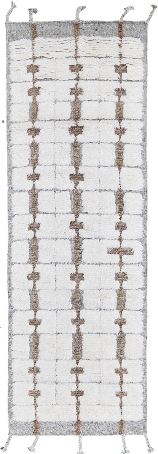 Ibis, Sandpiper Collection, Ivory Clay - one-of-a-kind handmade area rug [#5]
