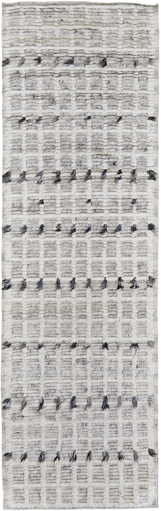 Amihan, Sahara Collection, Dove - one-of-a-kind handmade area rug [#7]