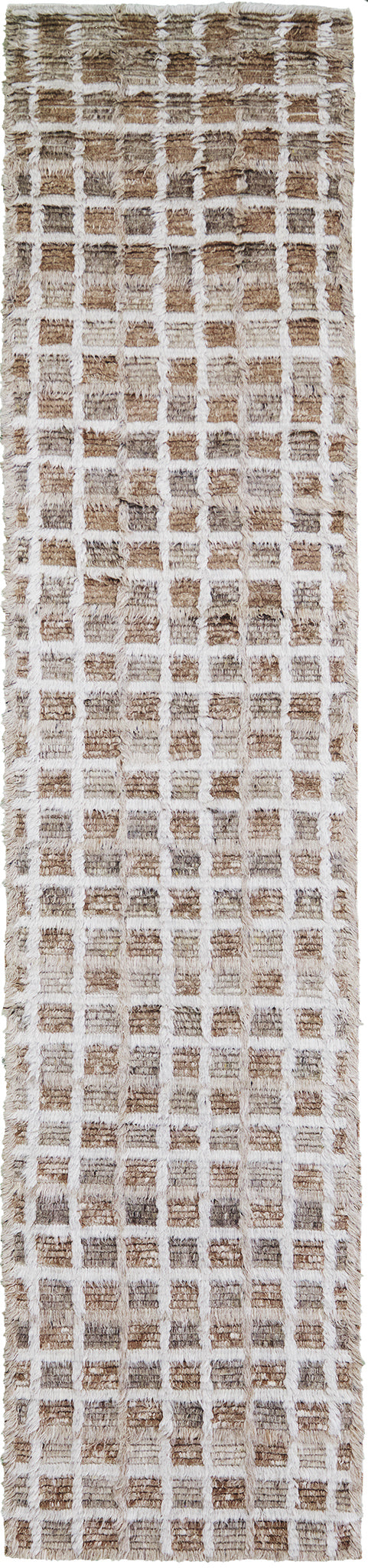 Miha, Sahara Collection, Ivory Clay - one-of-a-kind handmade area rug [#3]