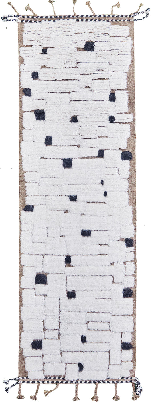 Avocet, Sandpiper Collection, Ivory Clay - one-of-a-kind handmade area rug [#2]