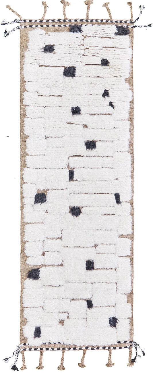 Avocet, Sandpiper Collection, Ivory Clay - one-of-a-kind handmade area rug [#3]