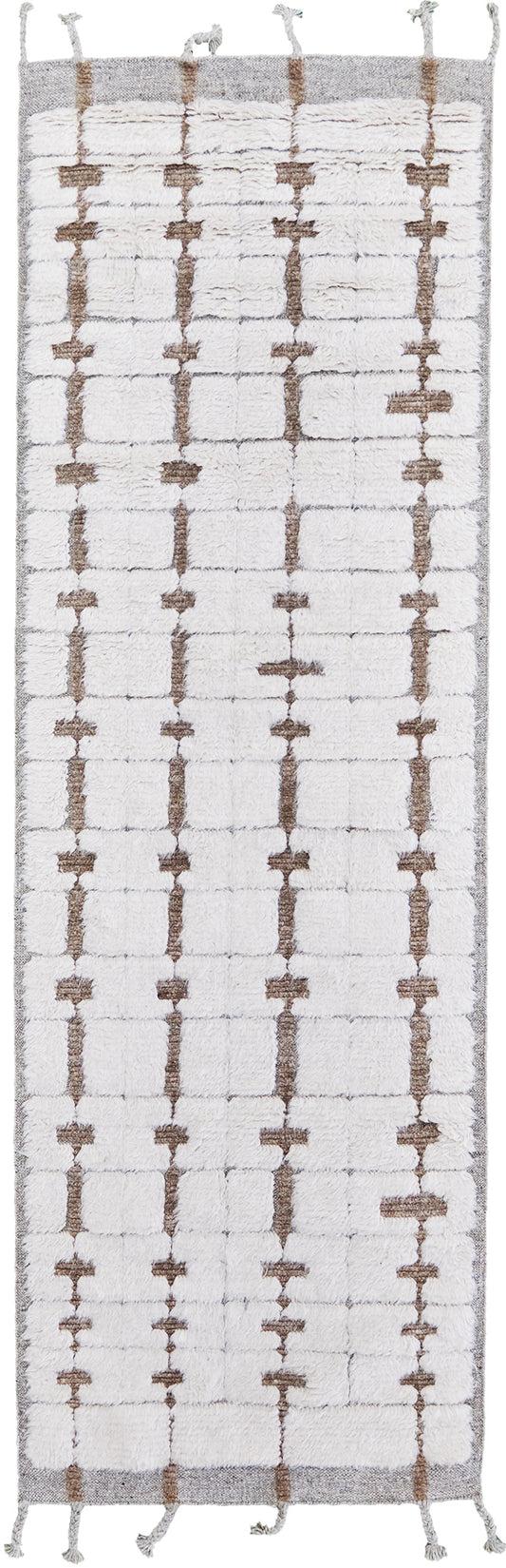 Ibis, Sandpiper Collection, Ivory Clay - one-of-a-kind handmade area rug [#6]