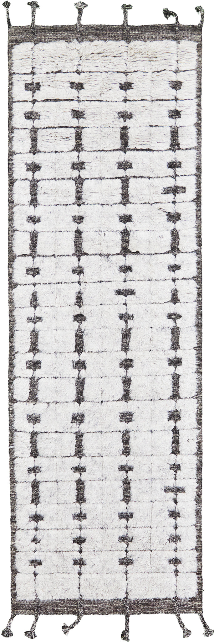 Ibis, Sandpiper Collection, Silver - one-of-a-kind handmade area rug [#4]
