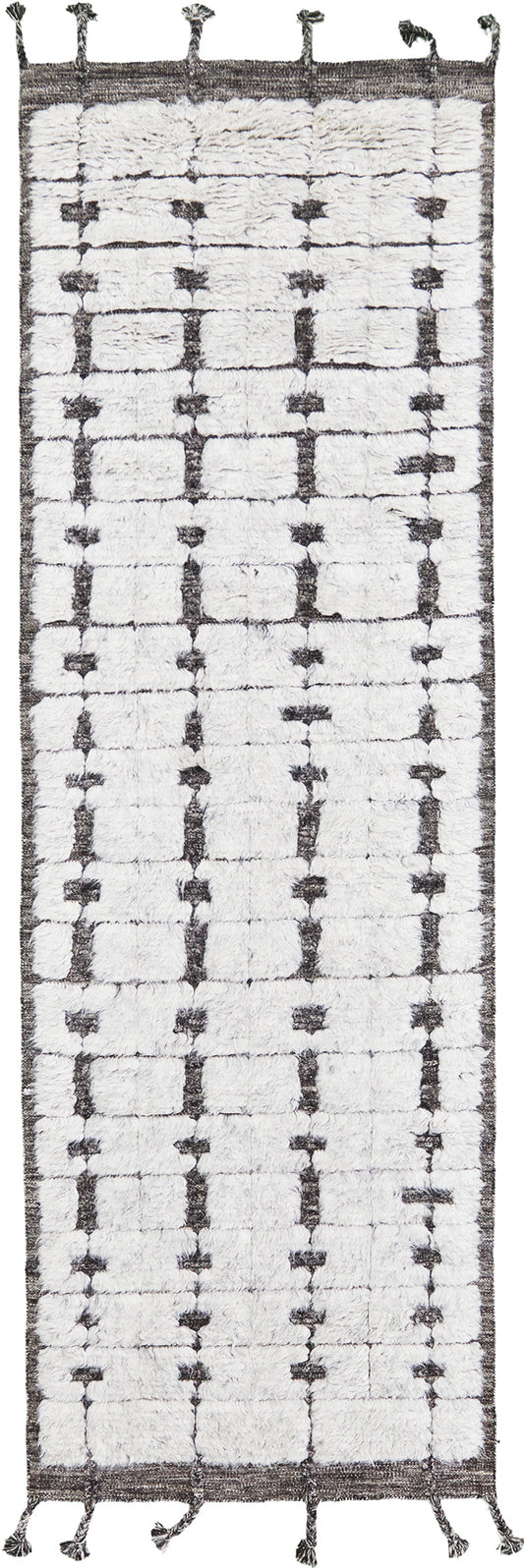 Ibis, Sandpiper Collection, Silver - one-of-a-kind handmade area rug [#4]