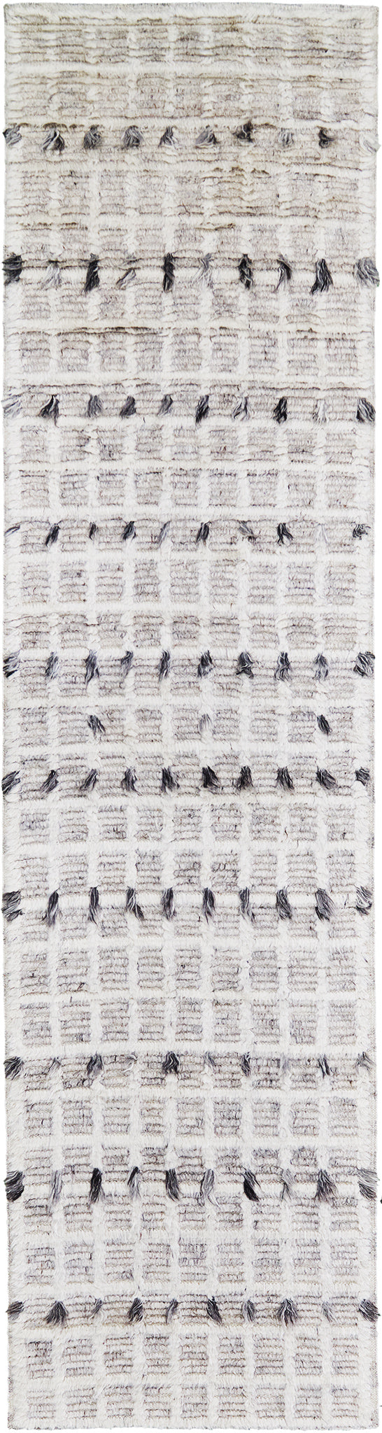 Amihan, Sahara Collection, Dove - one-of-a-kind handmade area rug [#9]