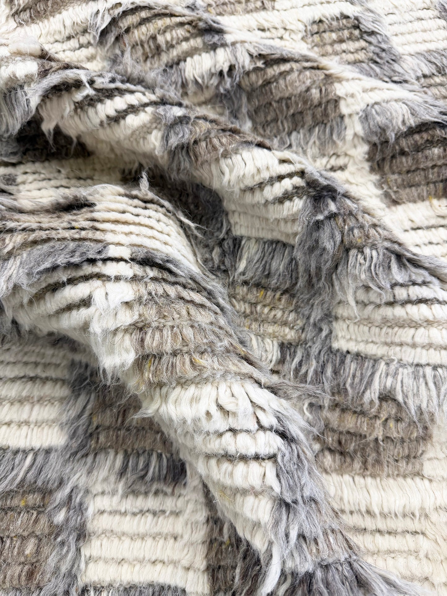 Miha, Sahara Collection, Ivory Stone Gray - overhead flat lay view [#6]