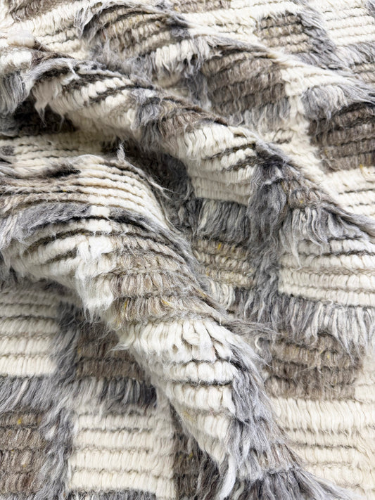 Miha, Sahara Collection, Ivory Stone Gray - overhead flat lay view [#6]