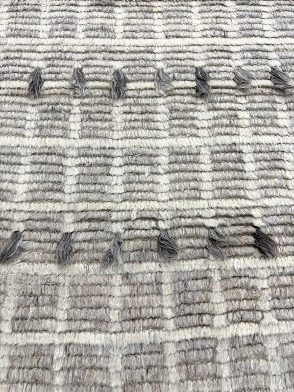 Amihan, Sahara Collection, Dove - close-up of weave texture and pile [#10]
